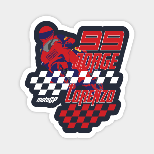 Jorge Lorenzo 99 MotoGP Superbike Magnet