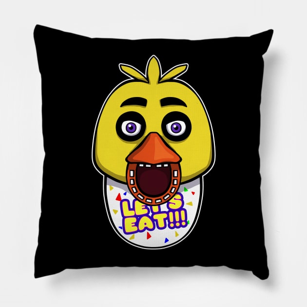 Five Nights at Freddy's - Chica Pillow by Kaiserin