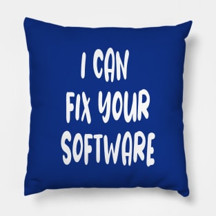 Funny Computer Software Engineering Pillow