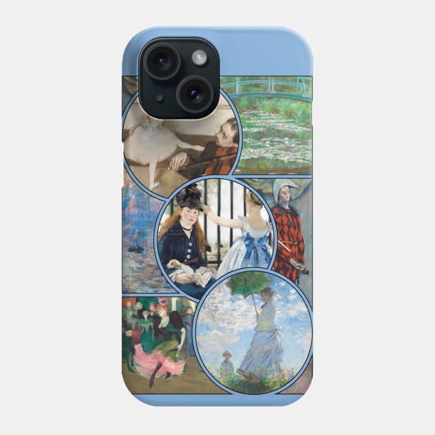 Impressionists Phone Case by OneLittleCrow