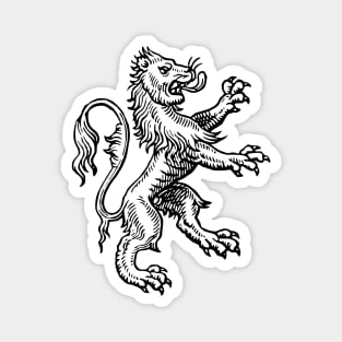 Heraldic Lion Magnet