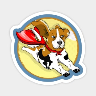 Super Beagle Magnet