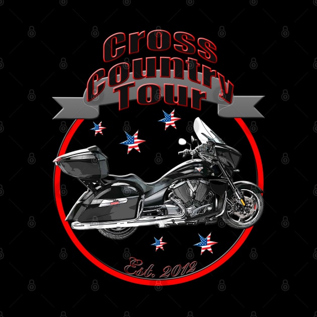 Cross Country Tour U.S.A. Star Motorcycle by DroolingBullyKustoms