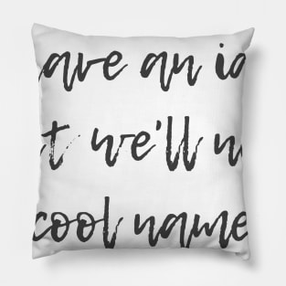 Cool Names Pillow