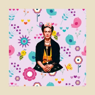 Frida Kahlo in the Bees T-Shirt