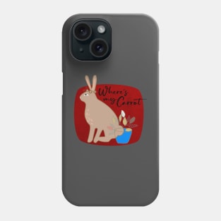 Where is my carrot Phone Case