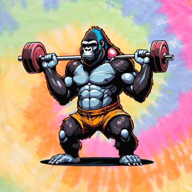 Deadlift Gorilla by Racun the Brand