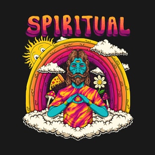 Psychedelic person retro T-Shirt