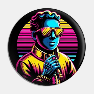 80s VaultBoy Pin