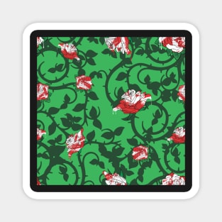 Painted roses (Alice in wonderland) Magnet