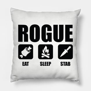 ROGUE Eat Sleep Stab Pillow