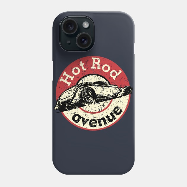 Hot Rod Avenue Phone Case by CC I Design