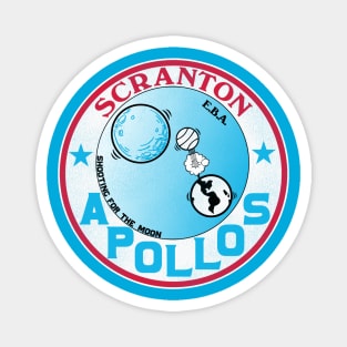 Defunct Scranton Apollos Basketball Team Magnet