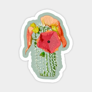 flower cactus Magnet