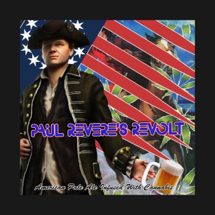 Paul Revere's Revolt Beer Label T-Shirt