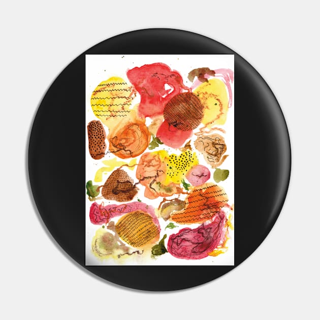 Autumnal Abstract Pin by Colzo Art