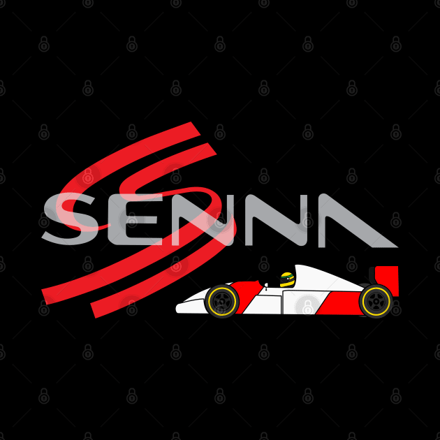 Ayrton Senna by HSDESIGNS