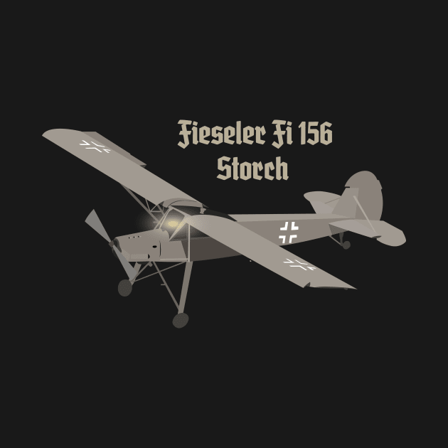 Fieseler Fi 156 German WW2 Airplane by NorseTech