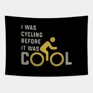 Cycling Before It Was Cool Tapestry