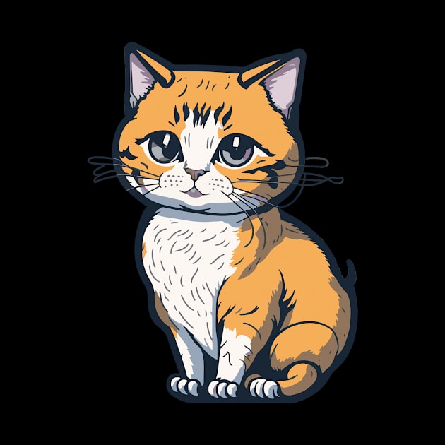 Cool Feline in Shades: Whiskered Purrfection for Cat Miaw Lovers by star trek fanart and more