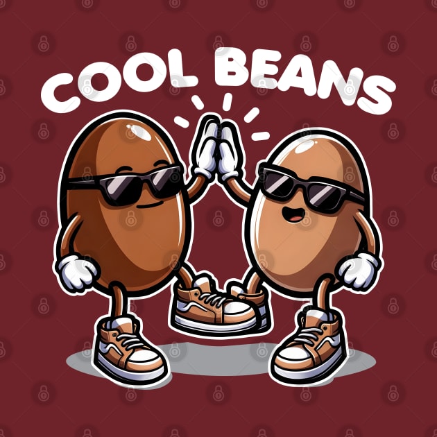 Cool Beans Funny 80s Saying by DetourShirts