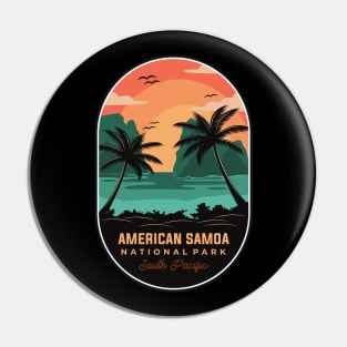 American Samoa National Park Pin