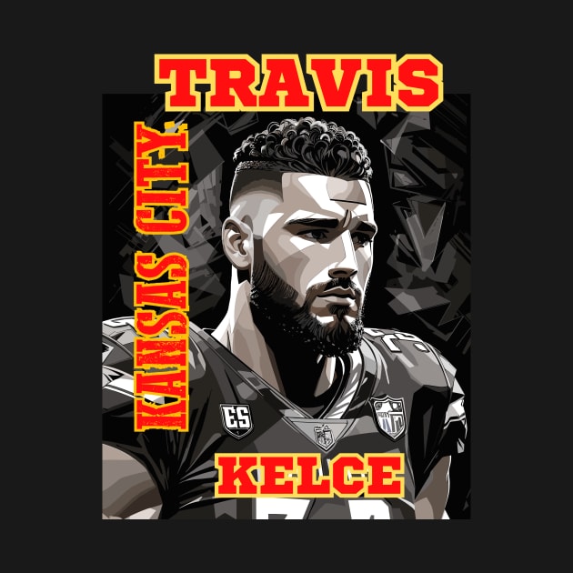 Travis Kelce by Charlie Dion