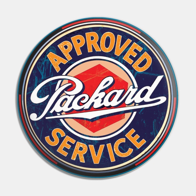 Approved Packard Service Pin by Midcenturydave