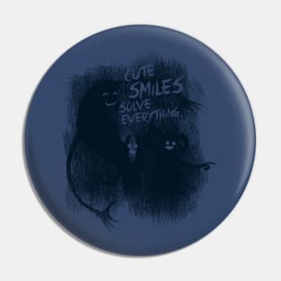 Monsters with cute smiles Pin