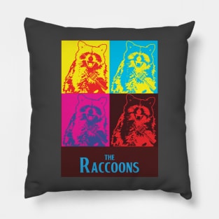 Raccoon wielding vocals Pillow