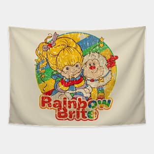 Vintage Rainbow Brite Tapestry