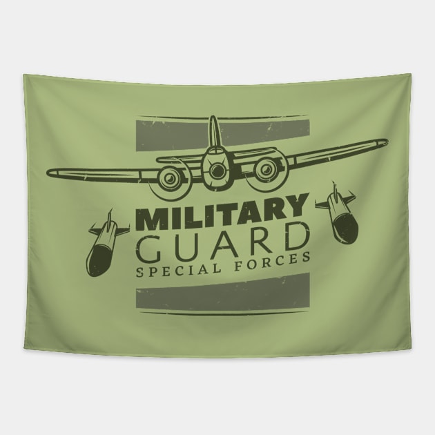 military gift Tapestry by big_owl