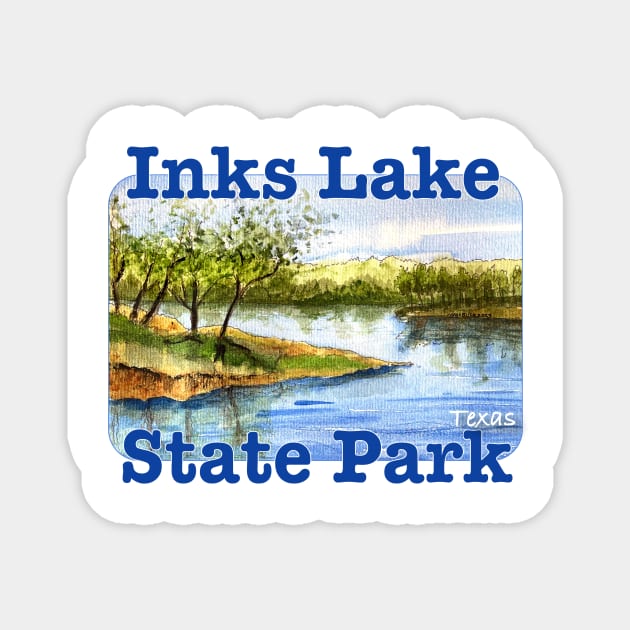 Inks Lake State Park, Texas Magnet by MMcBuck