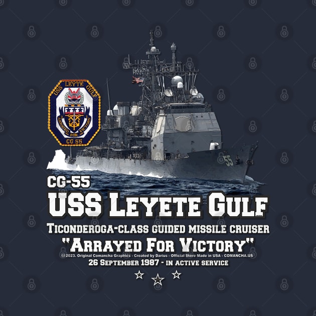 USS Leyte Gulf CG-55 Navy Cruiser by comancha