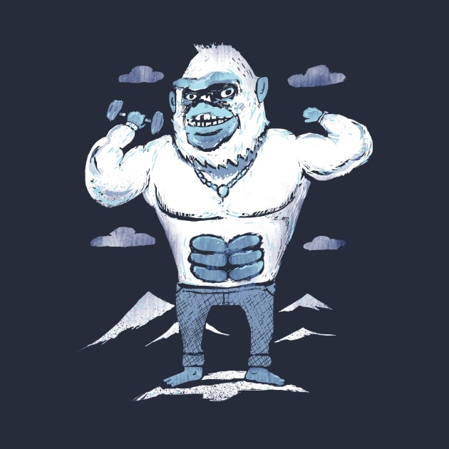 Abdominal Snowman by Pixelmania