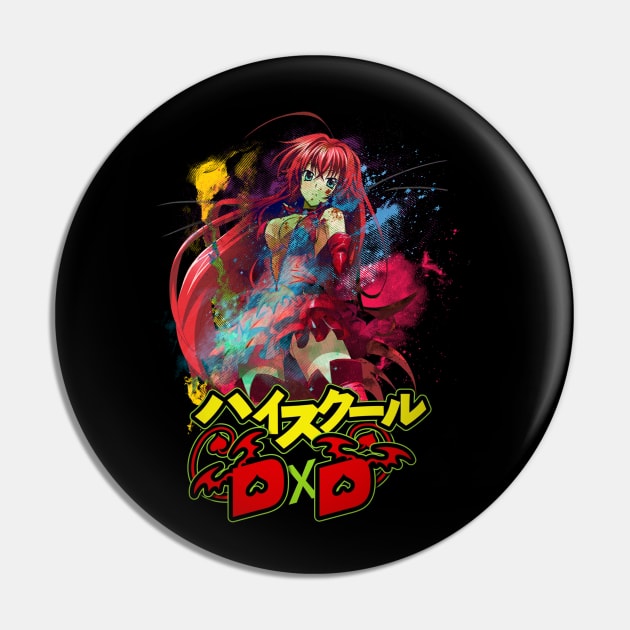 Boosted Gear Possession High School DxD Power Symbol Shirt Pin by Thunder Lighthouse