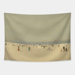 Sand, Sea And Sky, a Summer Phantasy by John Atkinson Grimshaw Tapestry