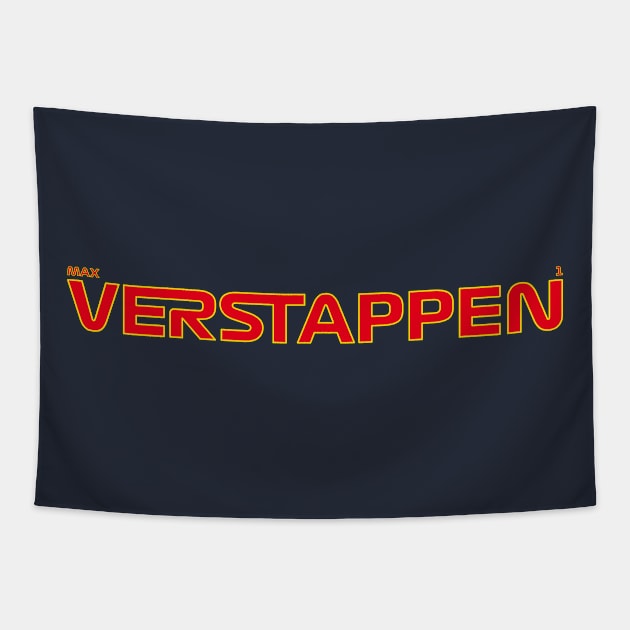 MAX VERSTAPPEN 2023 Tapestry by SteamboatJoe