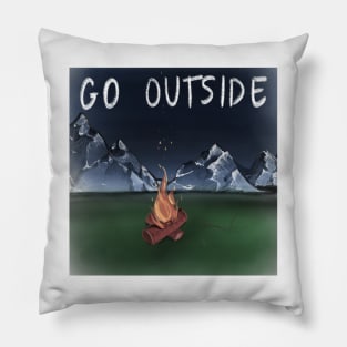 Go Outside Pillow