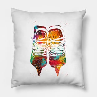 Hokey Skates Pillow