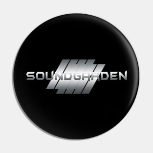 Metallic Illustration Soundgarden Pin