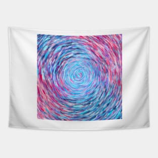 Spiral Brushstrokes Tapestry