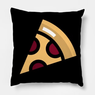 Classic Pepperoni Pizza Icon Pillow