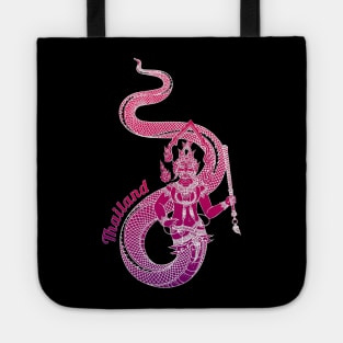 Thailand Naga – Figure Of Spiritual Good Fortune T-Shirt Tote