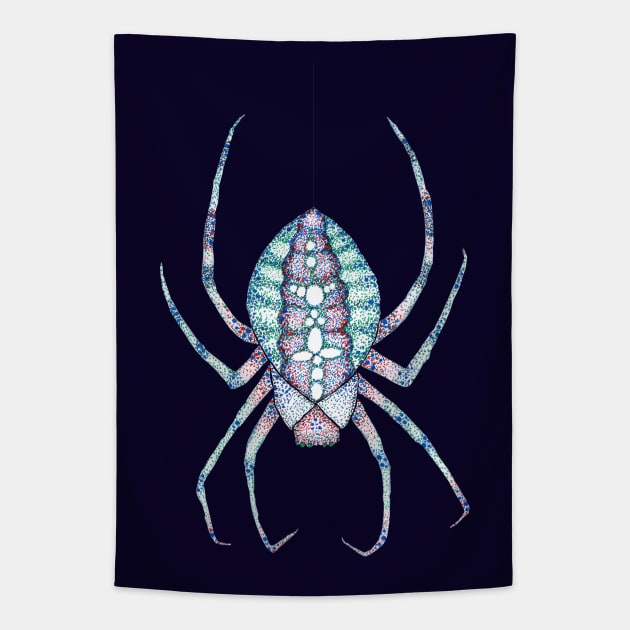 The white spider Tapestry by Bwiselizzy