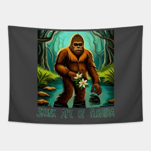 Skunk Ape of Florida Tapestry