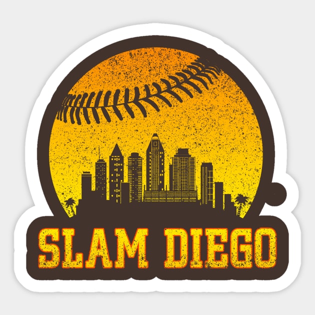 Slam Diego Padres San Diego Baseball Shirt Sweatshirt Hoodie Long Sleeve  Tank