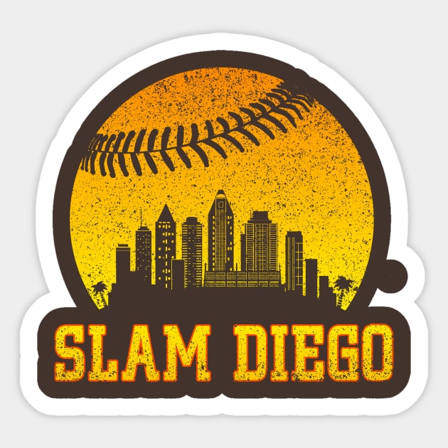 Slam Diego - San Diego Baseball T-Shirt