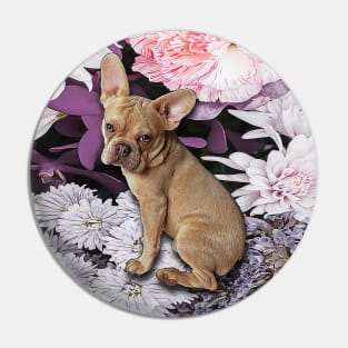 Colorful French Bulldog Pin