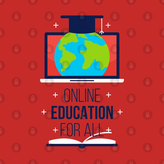 Online Education For All by Mako Design 